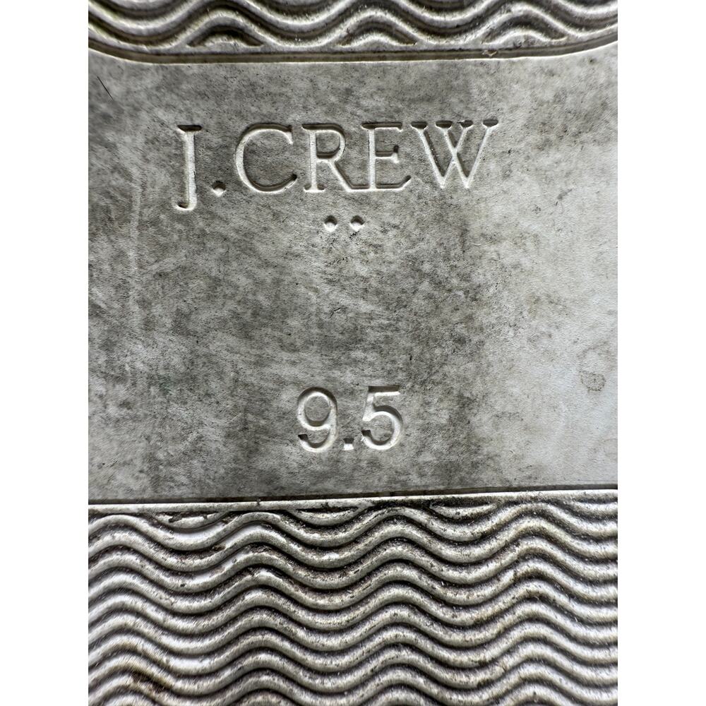 J Crew Sneakers Womens Road Trip Leopard Calf Hair White Brown Size 9.5 - Picture 4 of 8